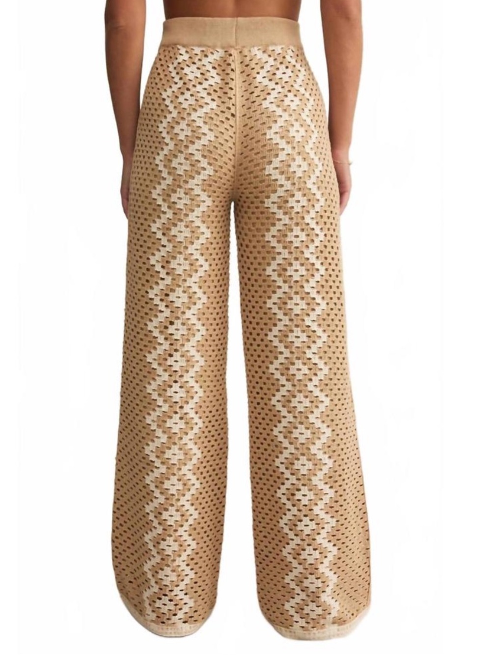 Z SUPPLY loma crochet pant in natural size XS - Picture 2 of 8